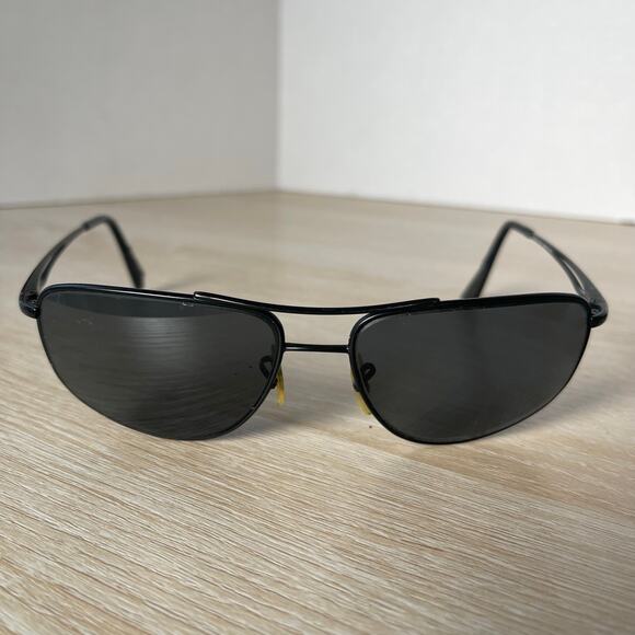 Ray-Ban RB3490 006/71 Sunglasses Black Metal PARTS ONLY 59-16 Made in Italy - Picture 2 of 11